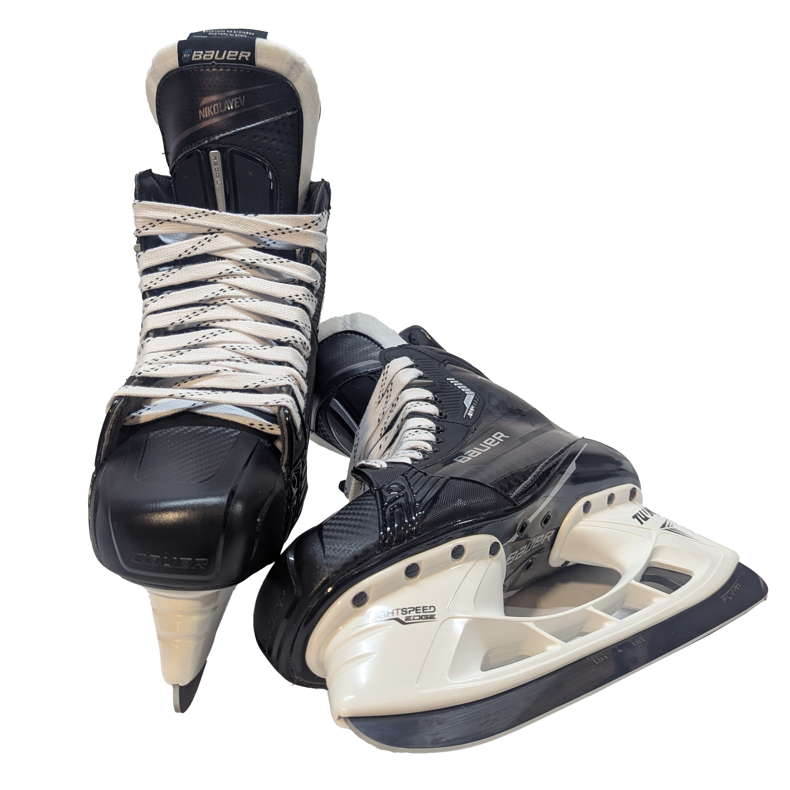 Patins de hockey Bauer Supreme Mach - AHL Pro Stock - Taille 9.5D